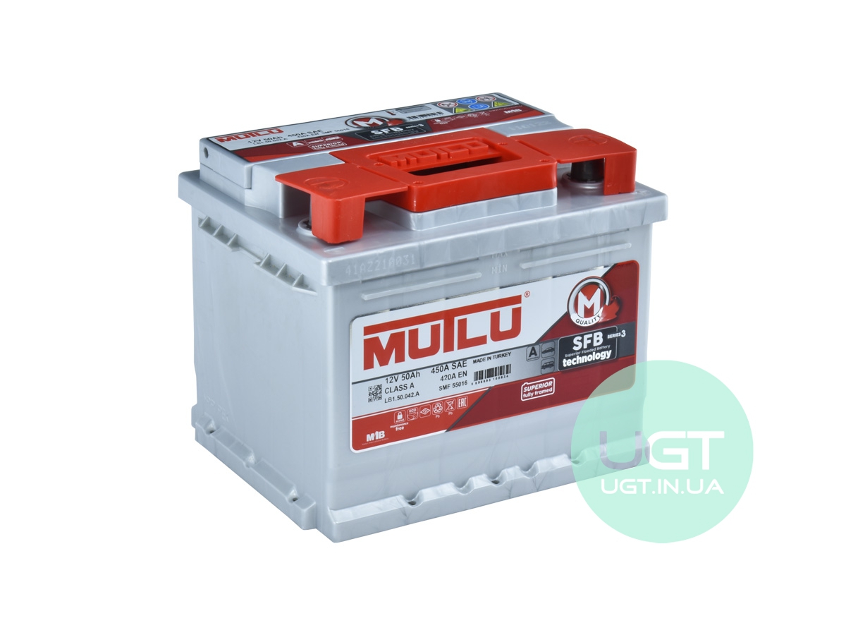 АККУМУЛЯТОР MUTLU 6 CT-50-R S3 Европа LB1.50.042.A