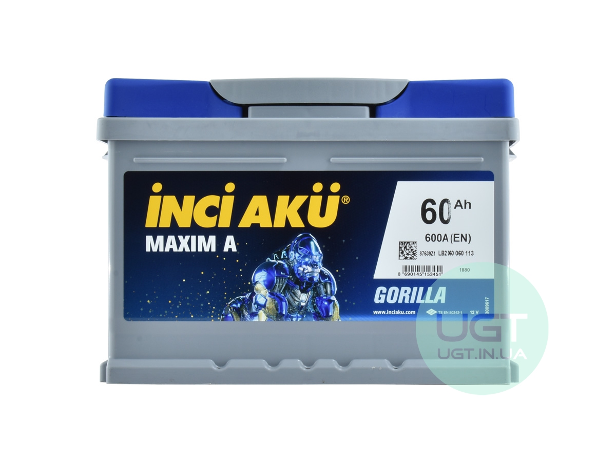 АККУМУЛЯТОР INCI AKU 6 CT-60-L MAXIMA Европа LB2 060 060 113