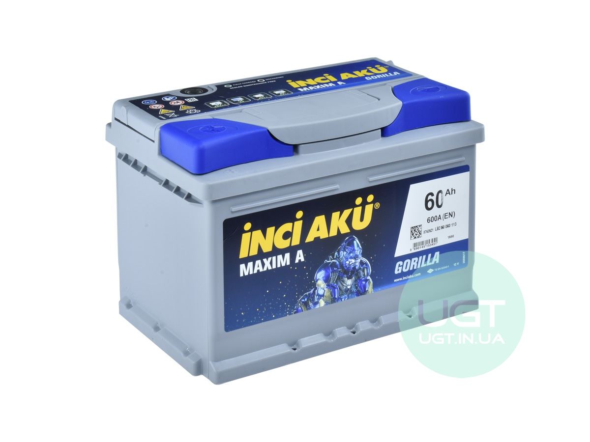 АККУМУЛЯТОР INCI AKU 6 CT-60-L MAXIMA Европа LB2 060 060 113