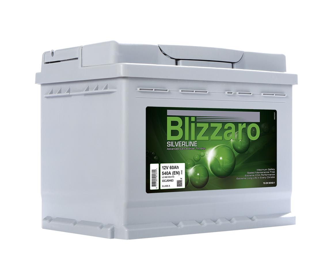 Аккумулятор BLIZZARO 6 CT-60-L Silverline Европа L2 060 054 113