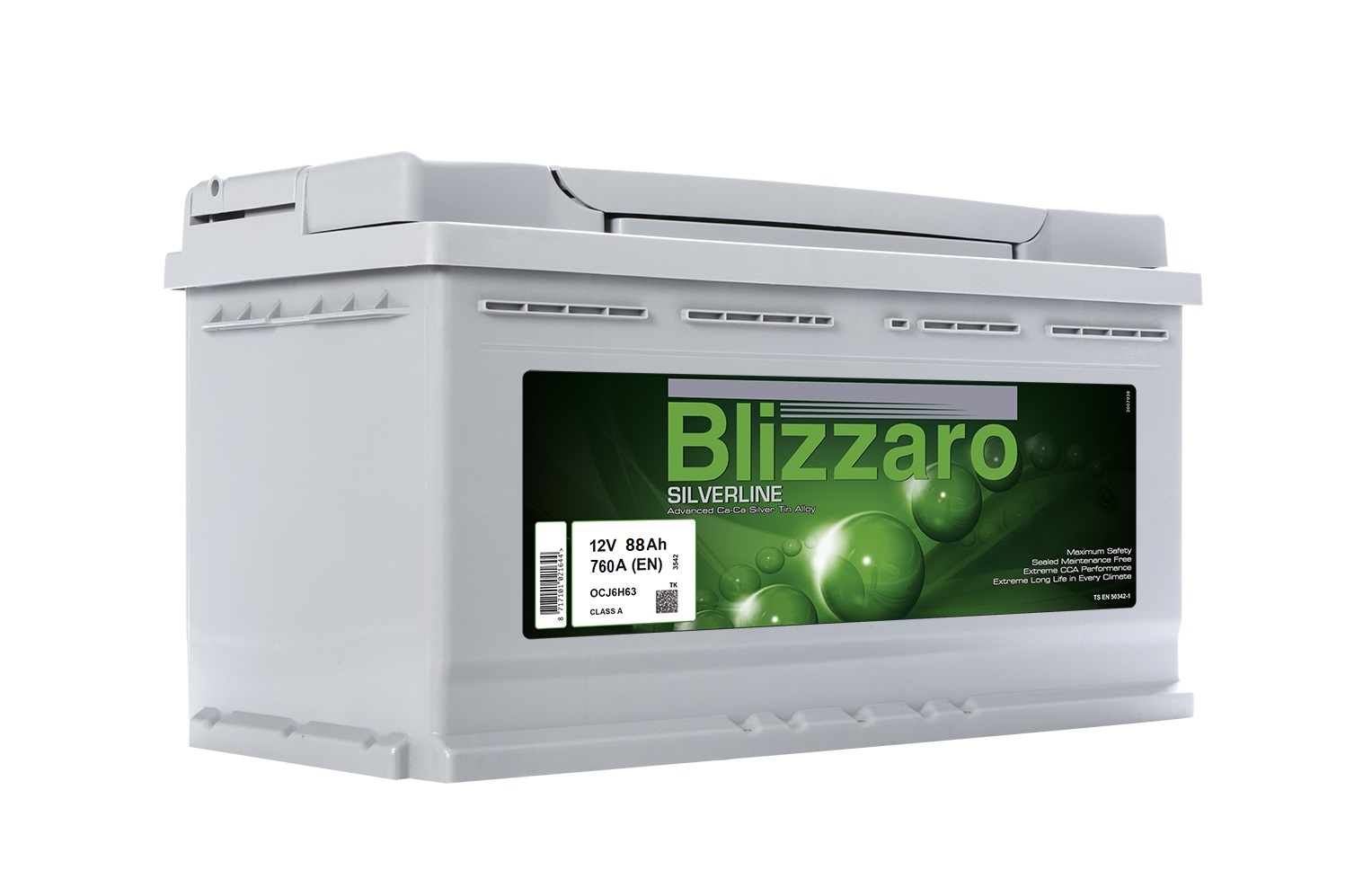 Аккумулятор BLIZZARO 6 CT-88-R Silverline Европа LB5 088 076 013