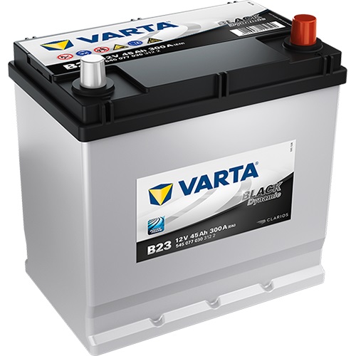 Аккумулятор VARTA 6 CT-45-R BLACK DYNAMIC Азия 545 077 030 (B23)