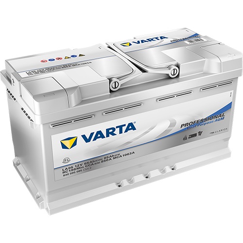 Аккумулятор VARTA 6 CT-95-R VARTA PROF DP AGM Европа 840095085 (LA95)